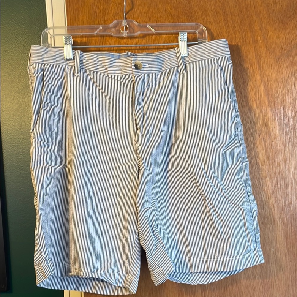 Men's Izod Blue Seersucker Shorts